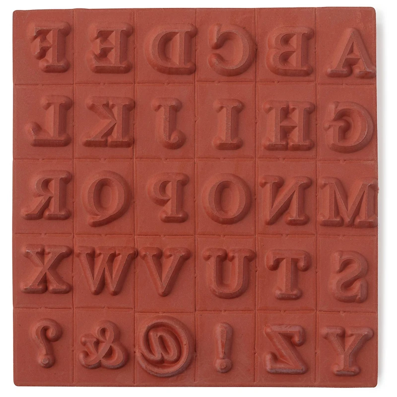 Medium Uppercase Alphabet Wood Stamps by Recollections™