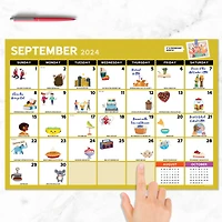 TF Publishing 2024-2025 Every Day's A Holiday Medium Desk Pad Calendar