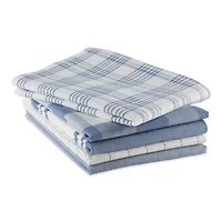 DII® Stonewash Blue Everyday Dish Towels, 5ct.