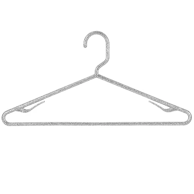 Simplify Silver Granite Look Design Hangers, 10ct.