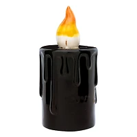 6" Green Frankenstein Candles with LED Lights, 2ct.