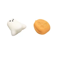 Glow-in-the-Dark Ghost & Jack-O'-Lantern Mini Squishies by Creatology™