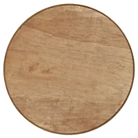 Elegant Designs™ 13.8" Round Feast Serving Tray with Handles