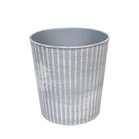 2 Pack 3.5ft. Pre-Lit Adorned Artificial Potted Christmas Tree, Warm White LED Lights