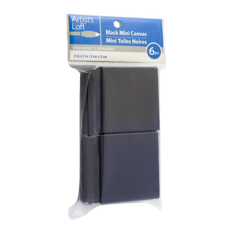 6 Pack 2" x 2" Mini Canvas by Artist's Loft™ Necessities