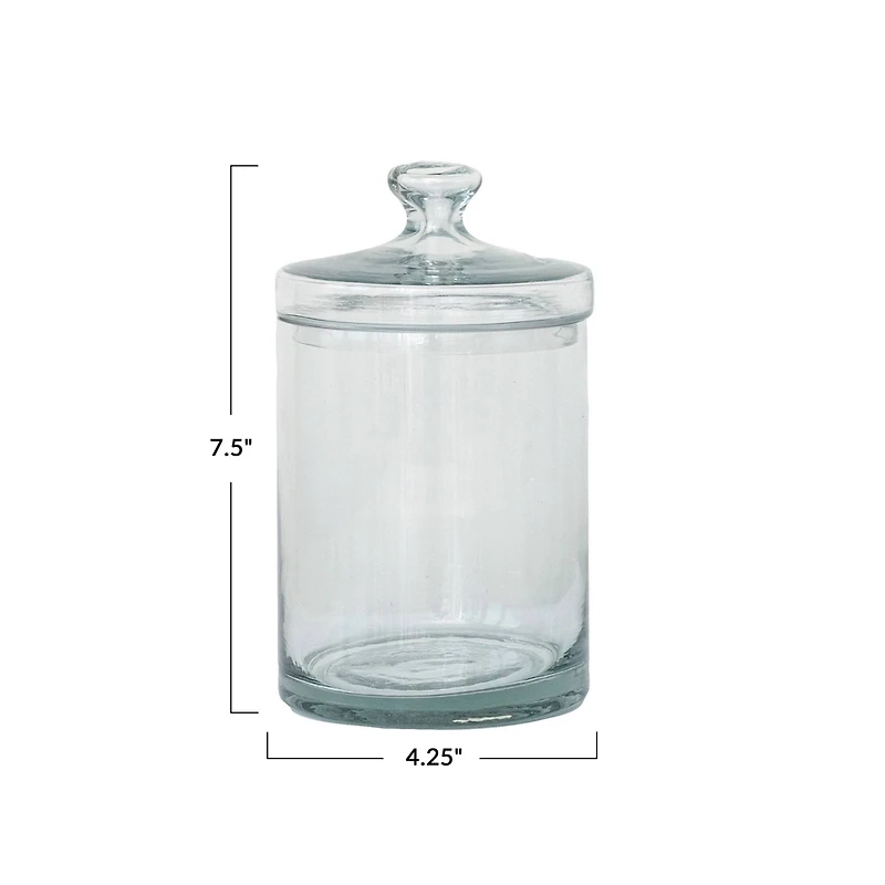 Hello Honey® Clear Classic Glass Jar with Lid