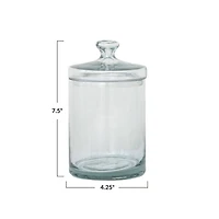 Hello Honey® Clear Classic Glass Jar with Lid