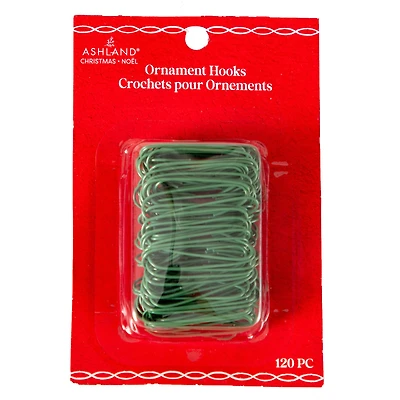 Green Ornament Hooks
