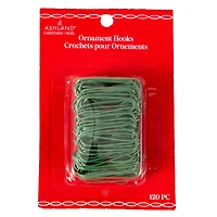 Green Ornament Hooks