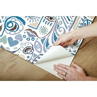 RoomMates Mod Faces Peel & Stick Wallpaper