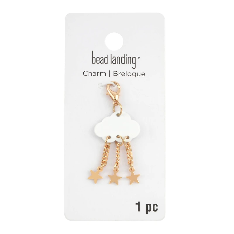 Cloud with Stars Charm by Bead Landing™