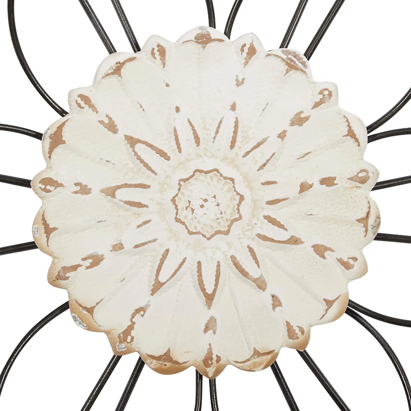 Black Traditional Metal Wall Décor Set