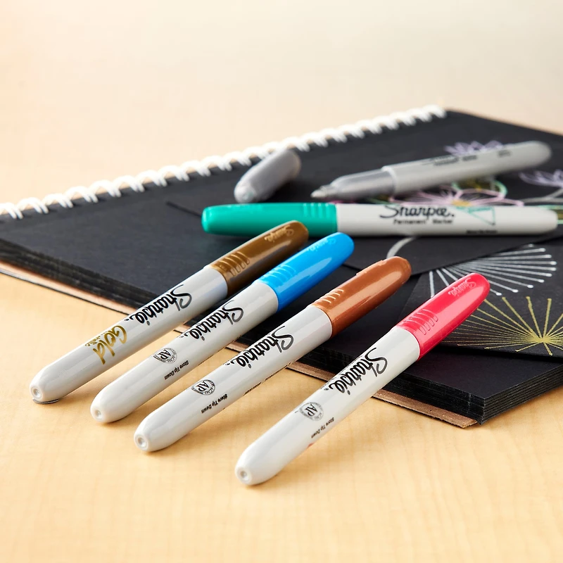 Sharpie® Fine Point Metallic Permanent Markers