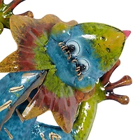 Green Metal Eclectic Wall Decor, 28" x 5"