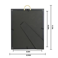 Just Jane 5" x 7" Gold Gadroon Frame with Mat by Studio Décor®