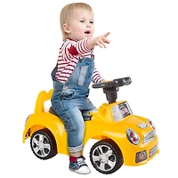 Toy Time Yellow Ride-On Car