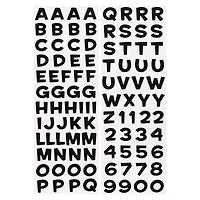 Black Alphabet Stickers by Recollections™