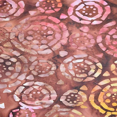 Feldman Premium Indonesian Batik Brown Tonal Tile Fabric