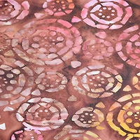 Feldman Premium Indonesian Batik Brown Tonal Tile Fabric