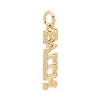 14K Gold Plated Faith Charm by Bead Landing™