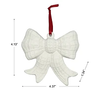 4.5" DIY Ceramic 3D Bow Ornament by Make Market®