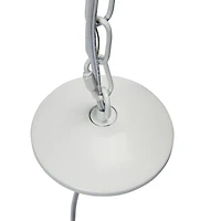 Hello Honey® Robert Stevenson Lighting Alaina 14" Natural Paper Rope & Metal Ceiling Light