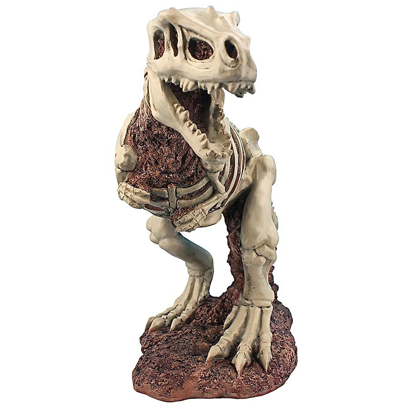Design Toscano 14.5" Bad to the Bone Jurassic T-Rex Raptor Dinosaur Statue
