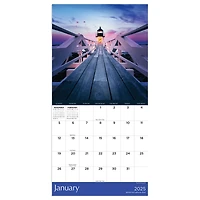 TF Publishing 2025 Lighthouses Mini Calendar