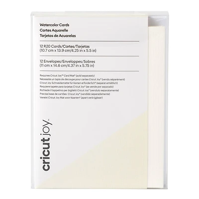Cricut® R20 Watercolor Cards, Ivory
