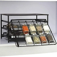NEX™ 3-Tier 30-Bottle Spice Rack Organizer