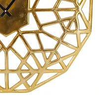 24" Contemporary Abstract Wall Clock