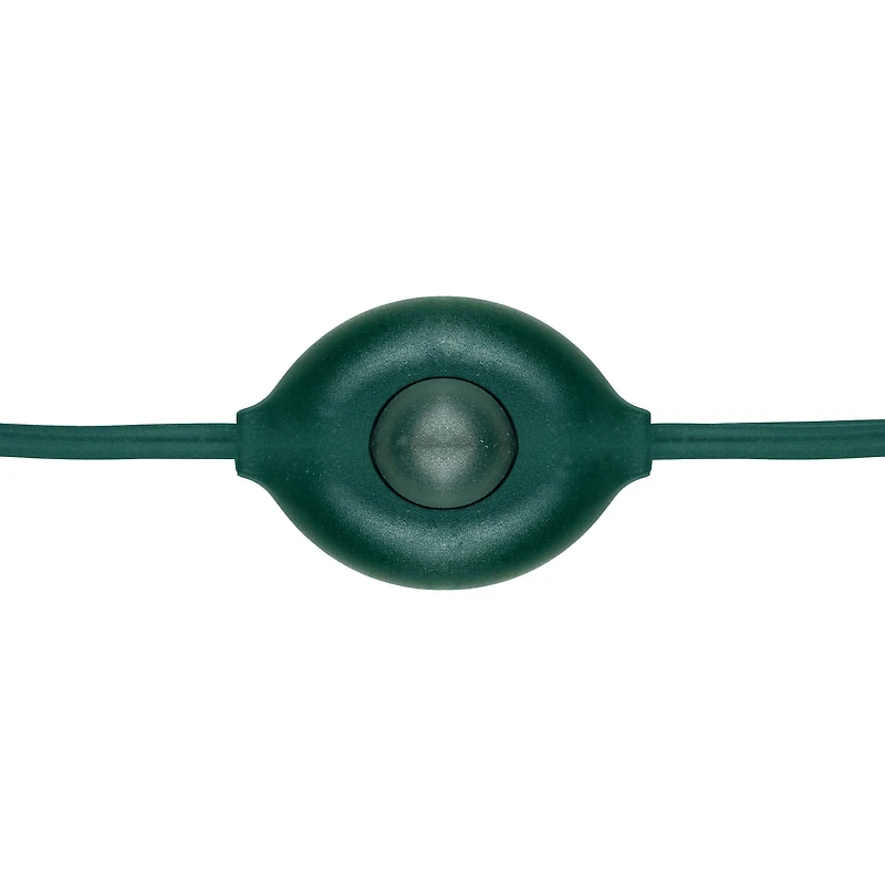 6.5ft. Pre-Lit Artificial Bottle Brush Christmas Tree, Warm White LED Lights