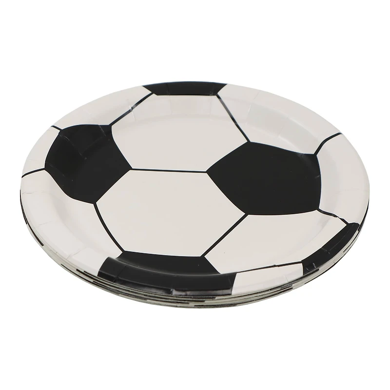 7" Soccer Ball Paper Snack Plates, 10ct. by Celebrate It™