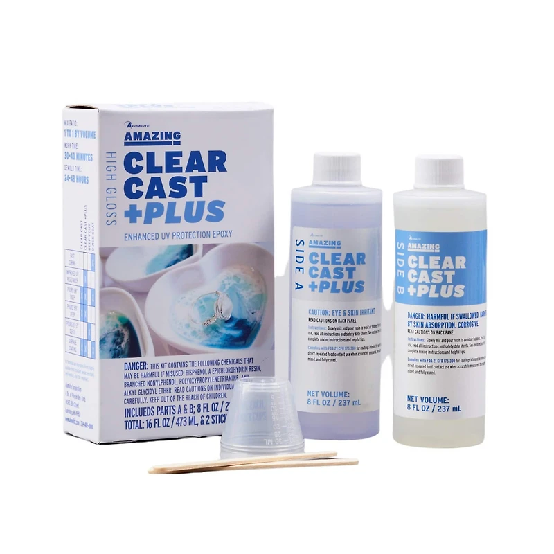 Alumilite™ 16oz. High Gloss Amazing Clear Cast +Plus