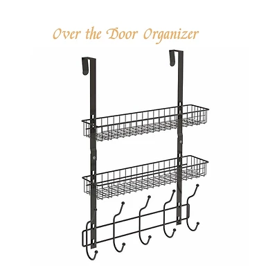 NEX™ Over The Door Hanging Organizer Rack