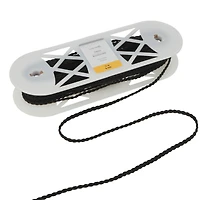 1/4" Black Faux Suede Leather Trim by Celebrate It®