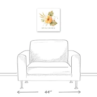 Happy Fall To One And All Canvas Wall Art