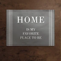Home is My Favorite Place 18" x 14" Cotton Twill Placemat