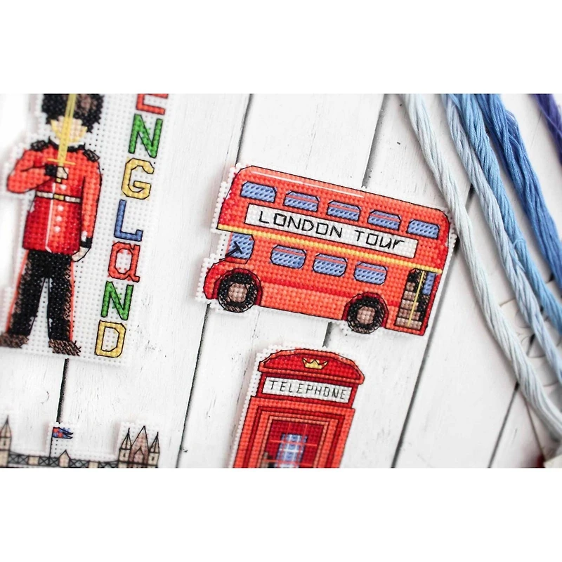 MP Studia England Cross Stitch Kit