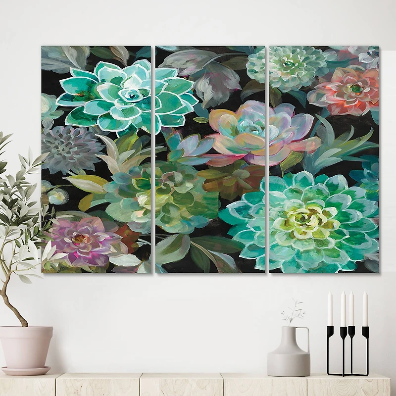 Designart - Floral Succulents