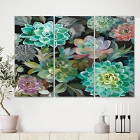 Designart - Floral Succulents