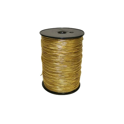 JAM Paper Home Décor Trimmings 1.8mm x 400yd. Metallic Wired Braid String