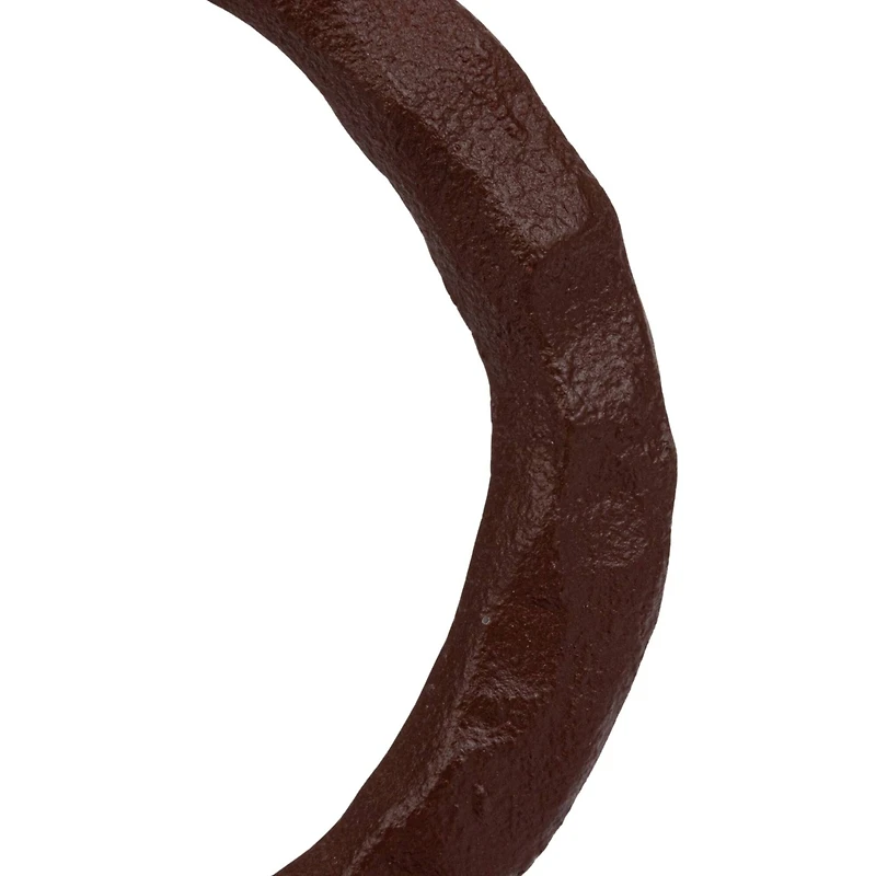 Hello Honey® 15" Brown Decorative Cast Metal Taper Candle Holder