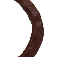 Hello Honey® 15" Brown Decorative Cast Metal Taper Candle Holder