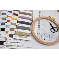 LetiStitch Romance Counted Cross Stitch Kit