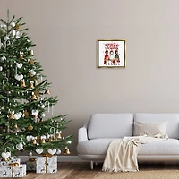 Stupell Industries Glam Magic Of Christmas Floating Frame Wall Art