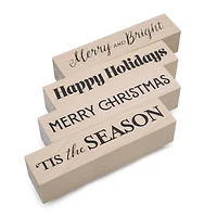 Merry & Bright Wood Stamp Set by Recollections™