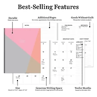 TF Publishing Medium 2024 Sherbet Shades Monthly Planner