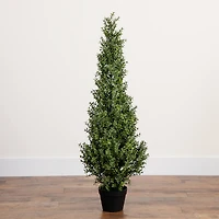 UV-Resistant Artificial Boxwood Topiary Tree