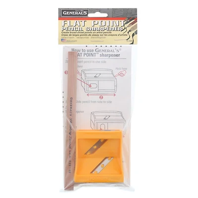 General's® Flat Pencil Sharpener & Sketch Pencil